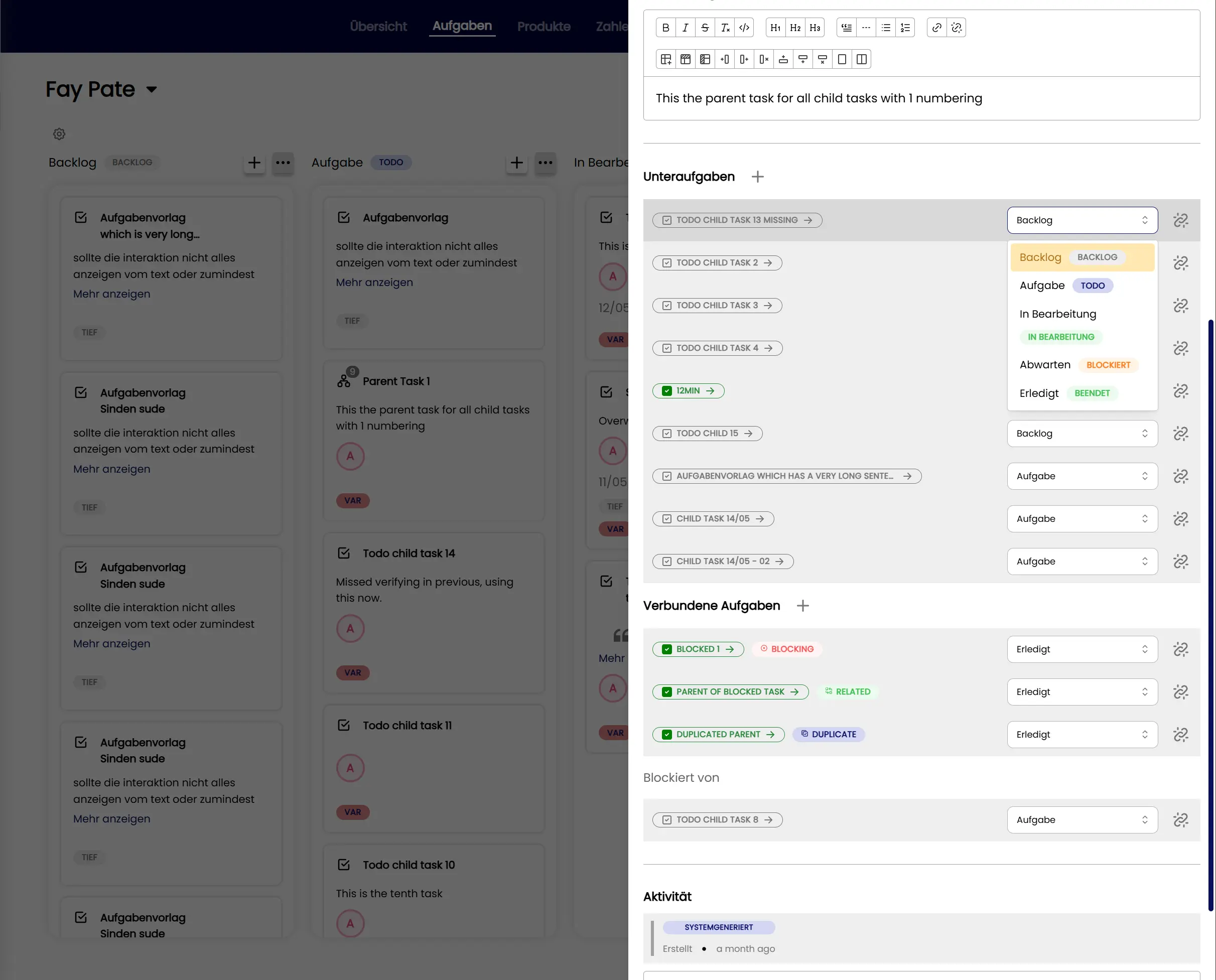 Task Details